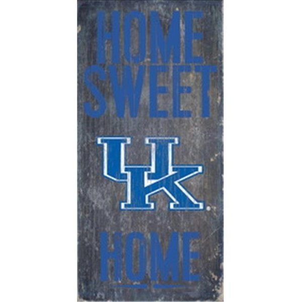 Fan Creations Kentucky Wildcats Wood Sign - Home Sweet Home 6"x12" 7846004808